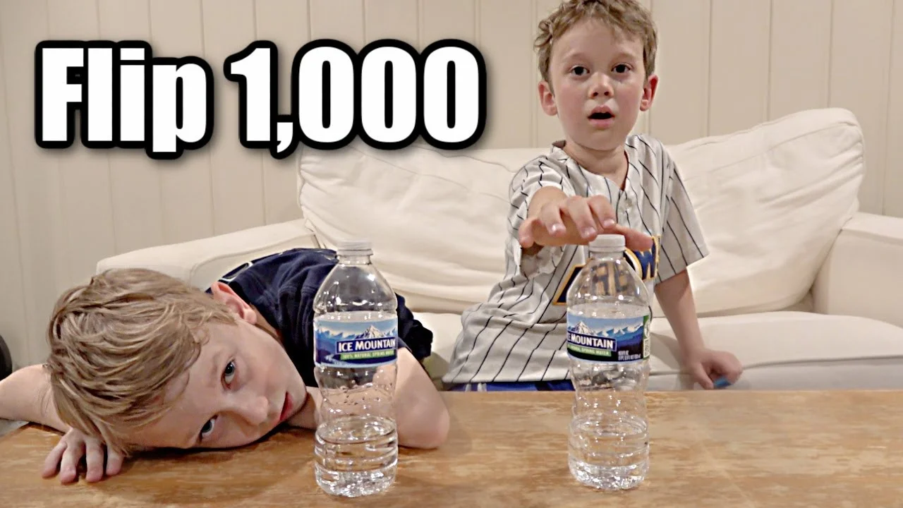 If your kid is suddenly obsessed with bottle flipping, you’re not alone